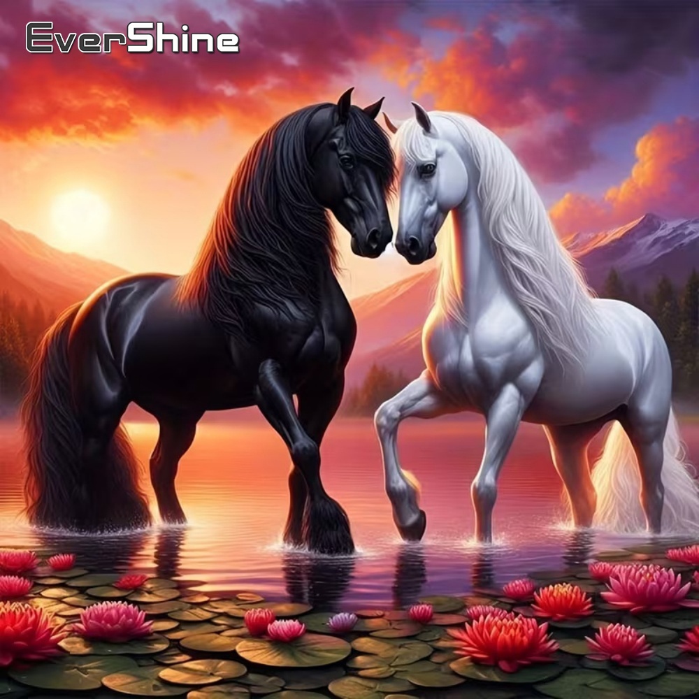 Resin Art For Beginner - Evershine, mosaico de diamantes de animales,