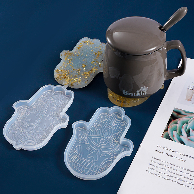 Resin Art Coasters - Molde de silicona de resina epoxi