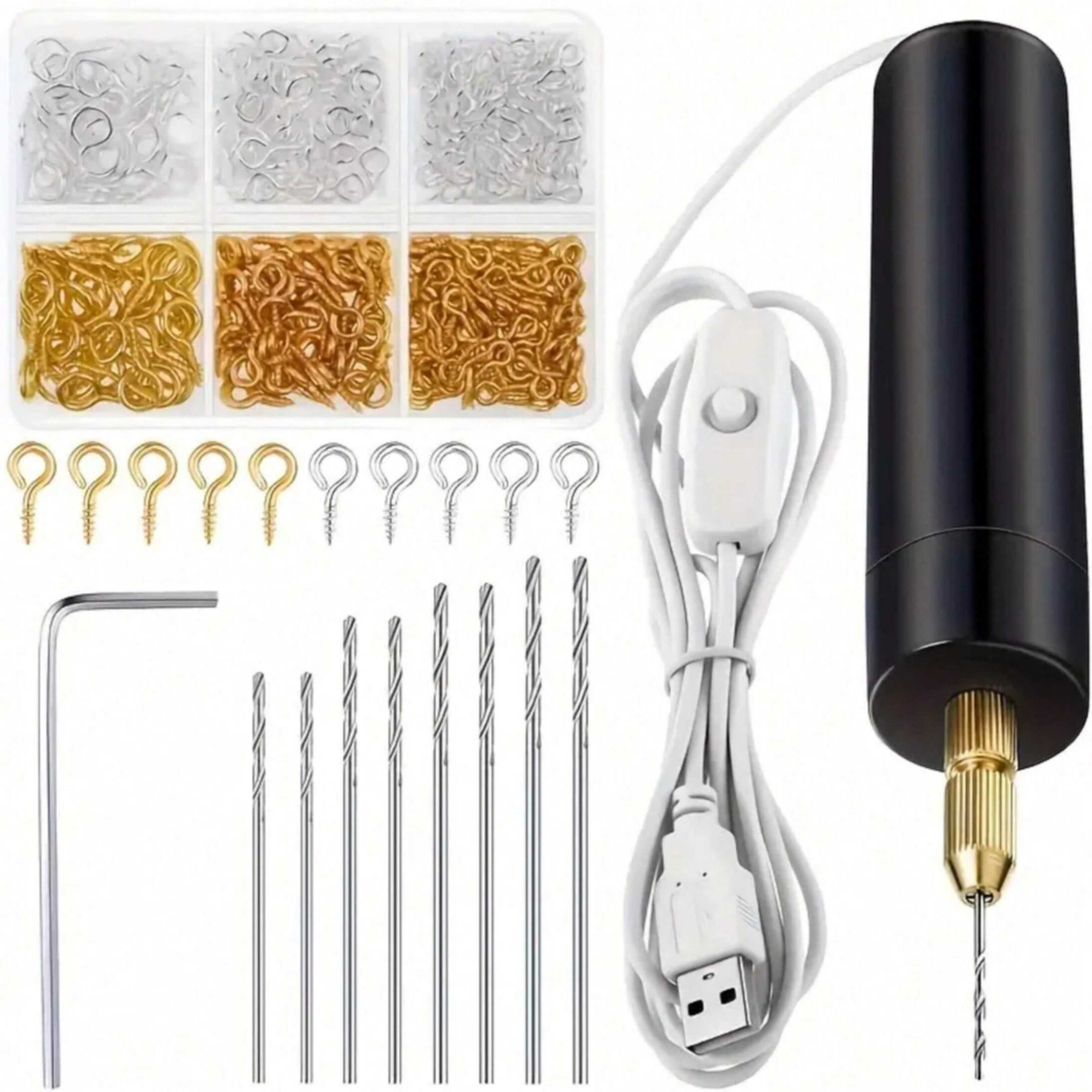 Resin Art Drill Machine - 【Juego de mini taladros eléctricos】Juego de