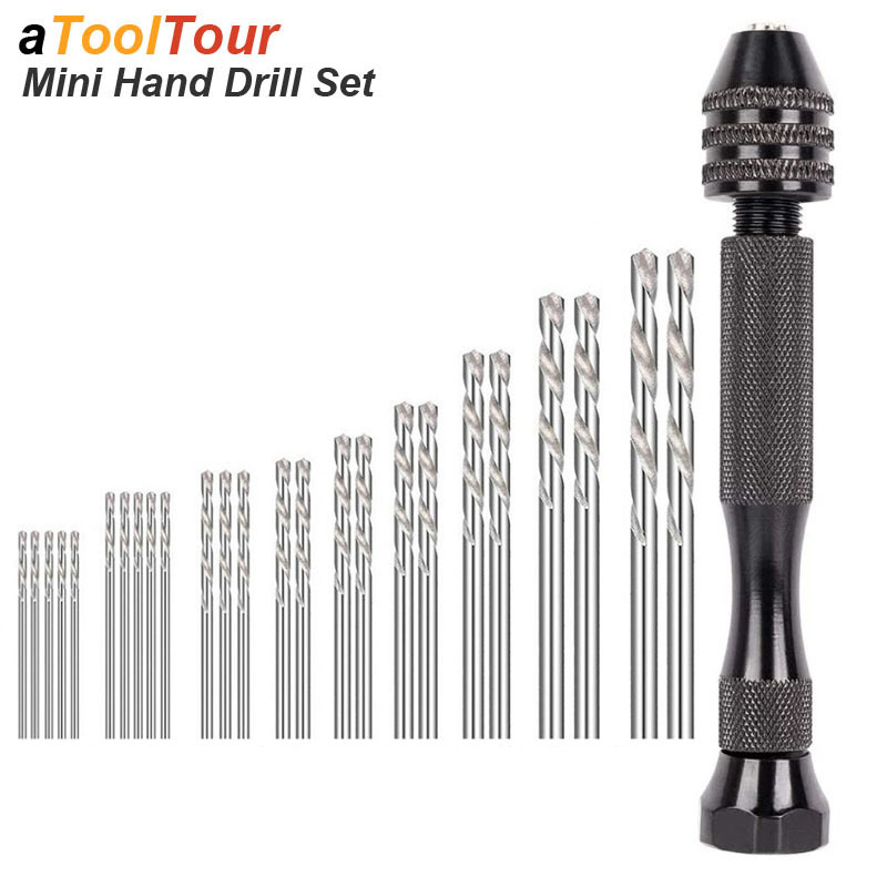 Resin Art Drill Machine - Micro Mini juego de brocas manuales,