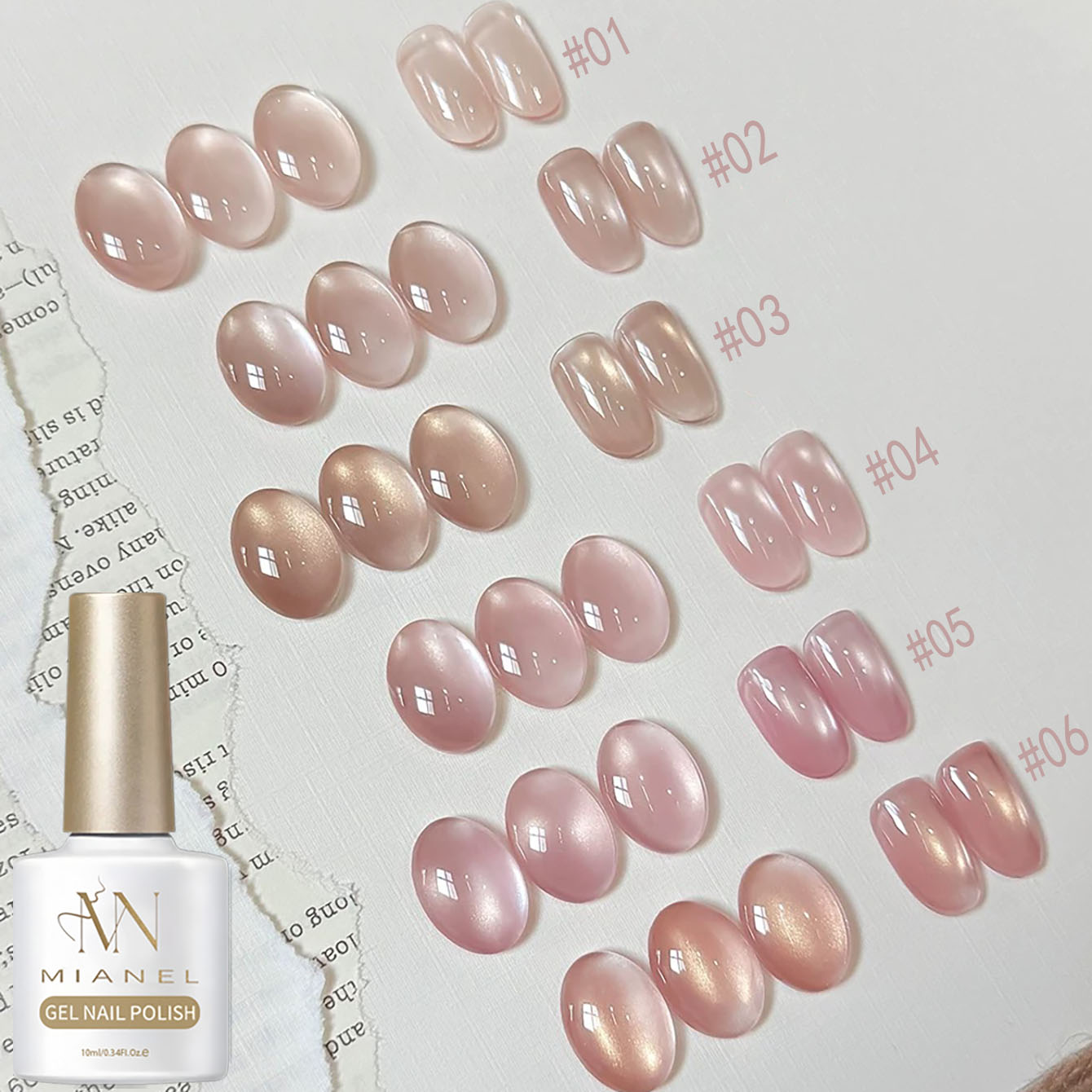 Resin Art Use - Esmalte de Uñas en Gel MIANEL