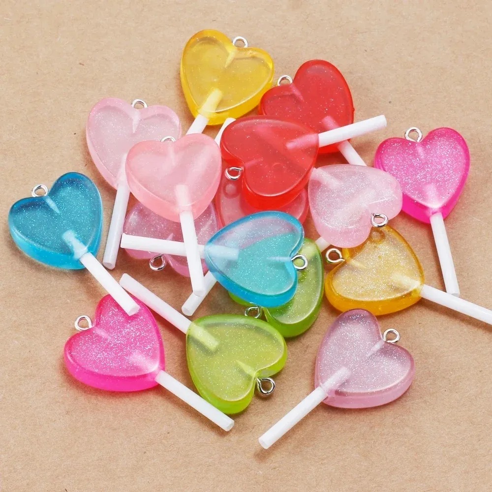 Resin Art Materials - 10 unidades de dijes de resina