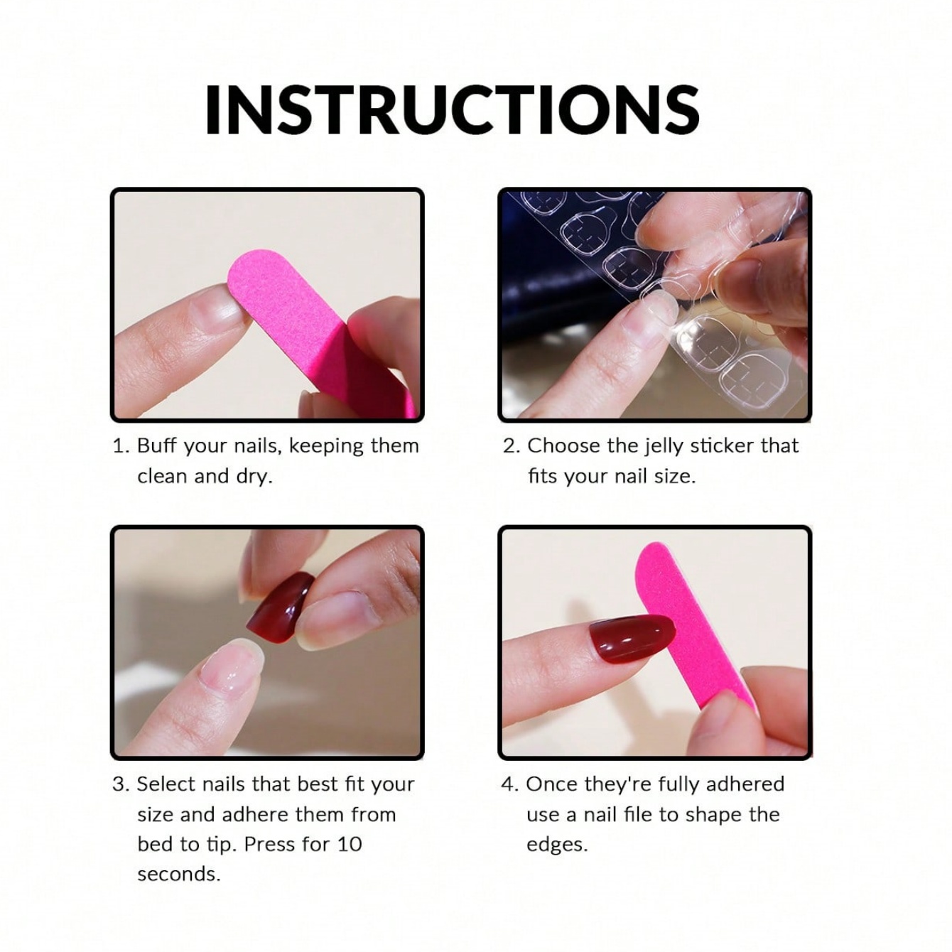 10 piezas de uñas ovaladas pre - Resin Art Use reseña y precio