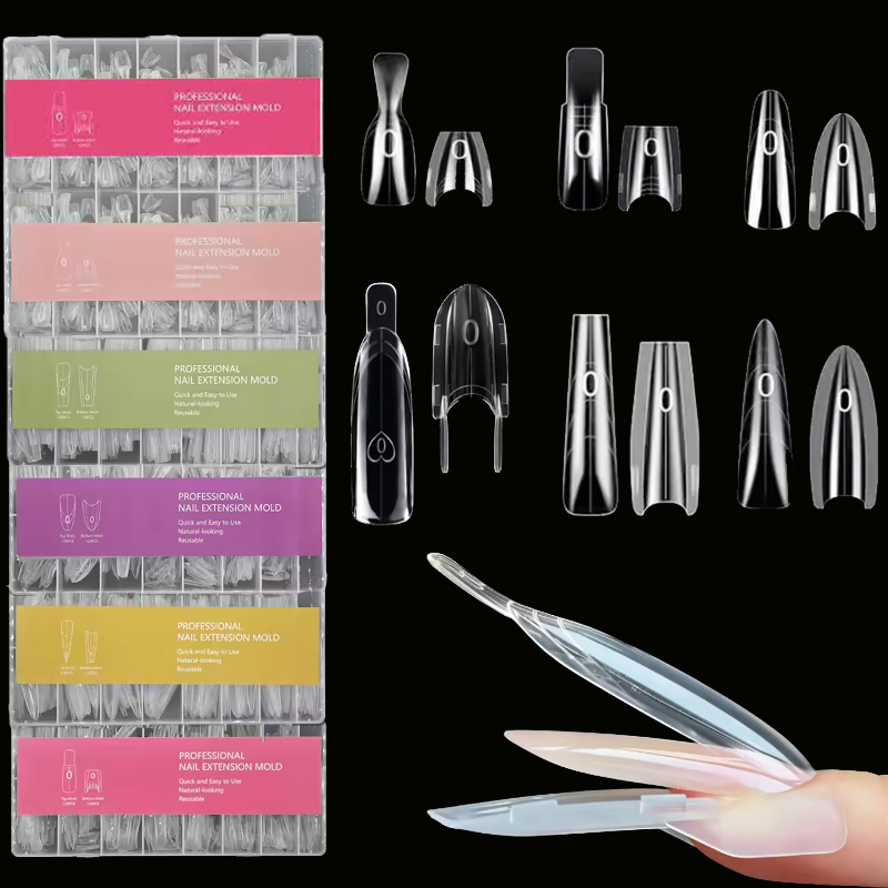 120/150/240 piezas de uñas tip - Resin Art Guide Free reseña y precio