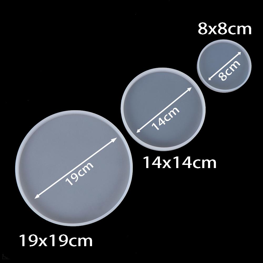 Molde de resina epoxi redondo  - Resin Art Coasters reseña y precio