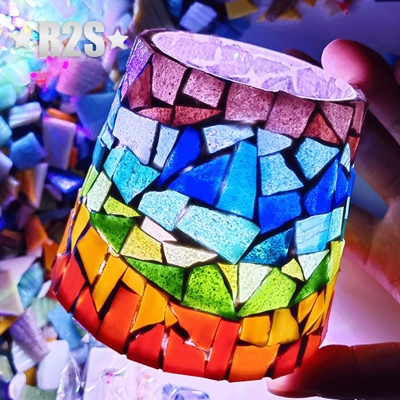 Azulejos de mosaico de 100g, m - Resin Art Coasters reseña y precio