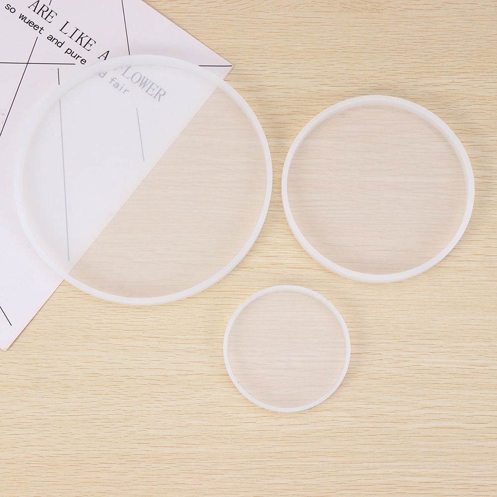 Molde de silicona redondo para - Resin Art Coasters reseña y precio