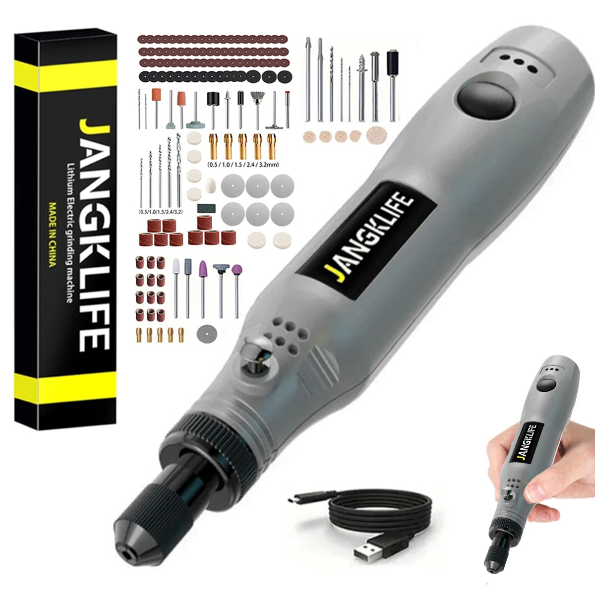 JANGKLIFE-Kit de herramientas  - Resin Art Drill Machine reseña y precio