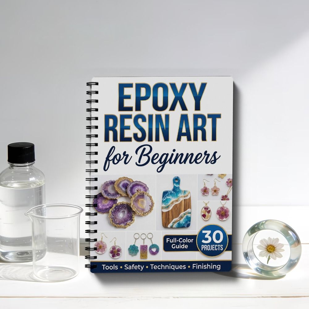 Manual de Arte con Resina Epox - Resin Art Guide Free reseña y precio