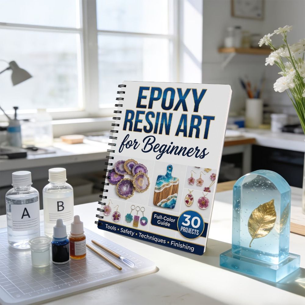 Manual de Arte con Resina Epox - Resin Art Guide Free reseña y precio