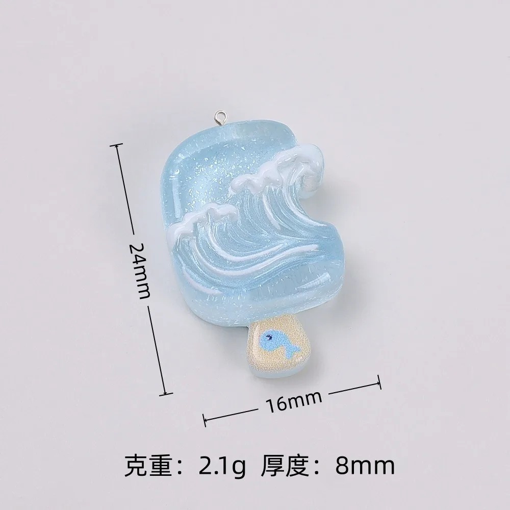 10 piezas de dijes de resina K - Resin Art Materials reseña y precio
