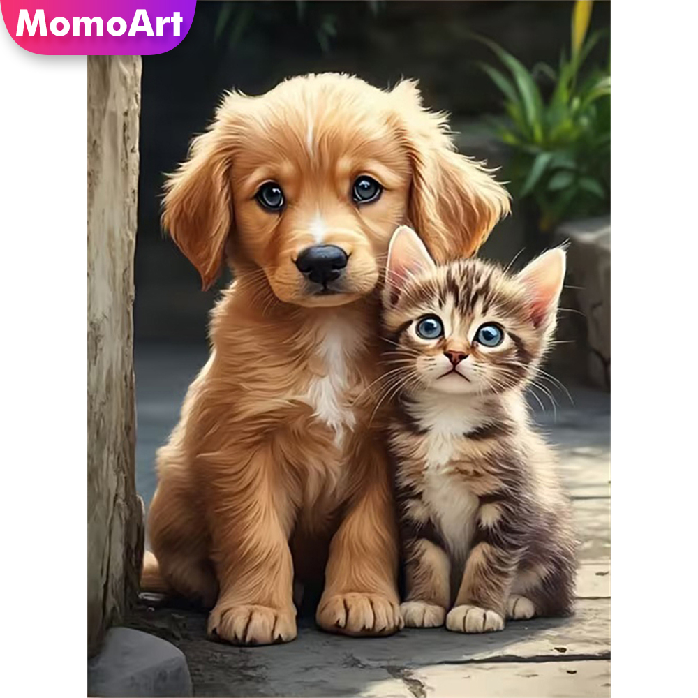 Momoart-pintura de perro con b - Resin Art For Beginner reseña y precio