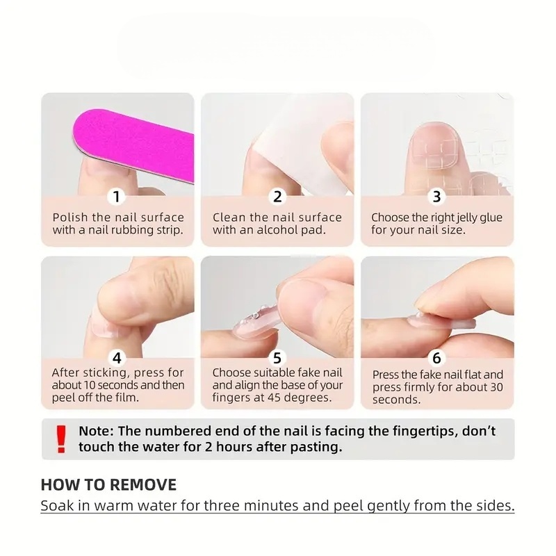 10 Uñas Postizas Cortas Cuadra - Resin Art Use reseña y precio